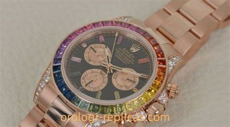 rolex daytona pietre preziose